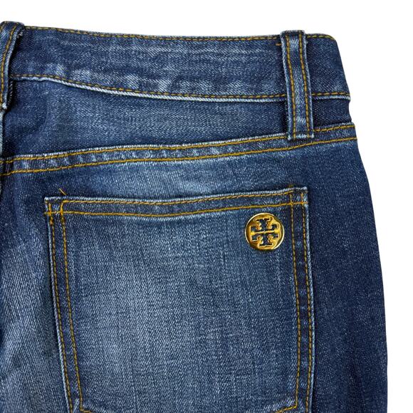 TORY BURCH Super Skinny Jean Size 27 Blue - Picture 7 of 10
